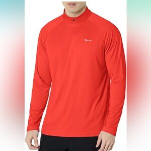 NWT-SG Edge Men’s outdoor quick Dry UPF 50+ 1/4 zip long sleeve shirt xl